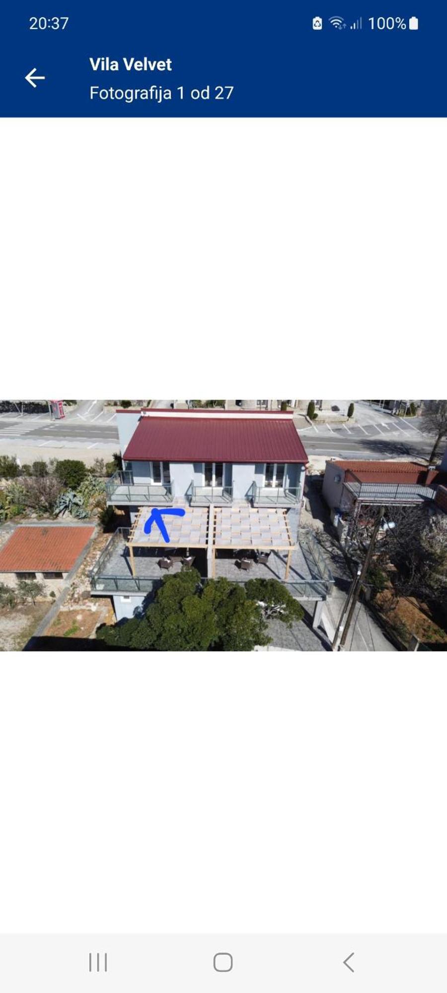 Vila Velvet Hotell Starigrad Paklenica Rum bild
