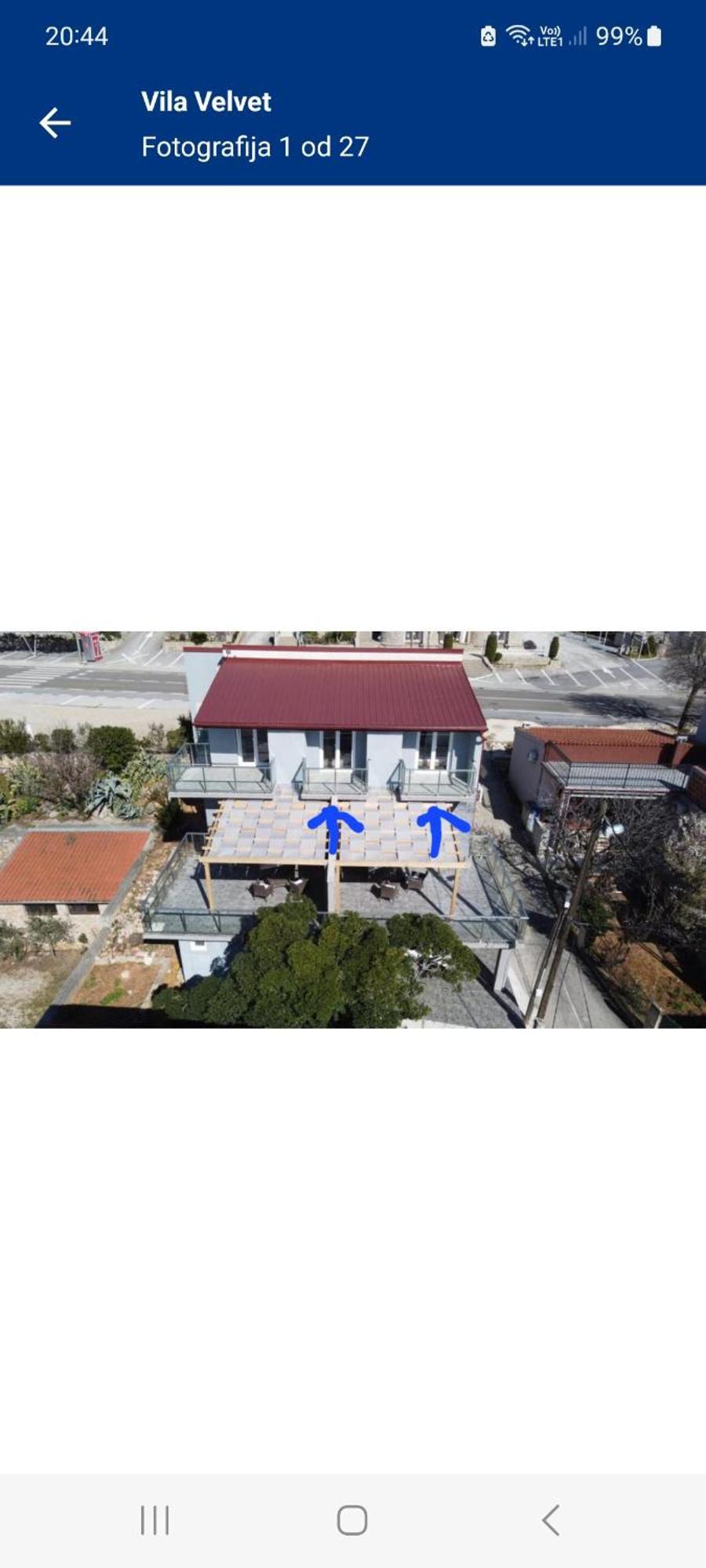 Vila Velvet Hotell Starigrad Paklenica Rum bild